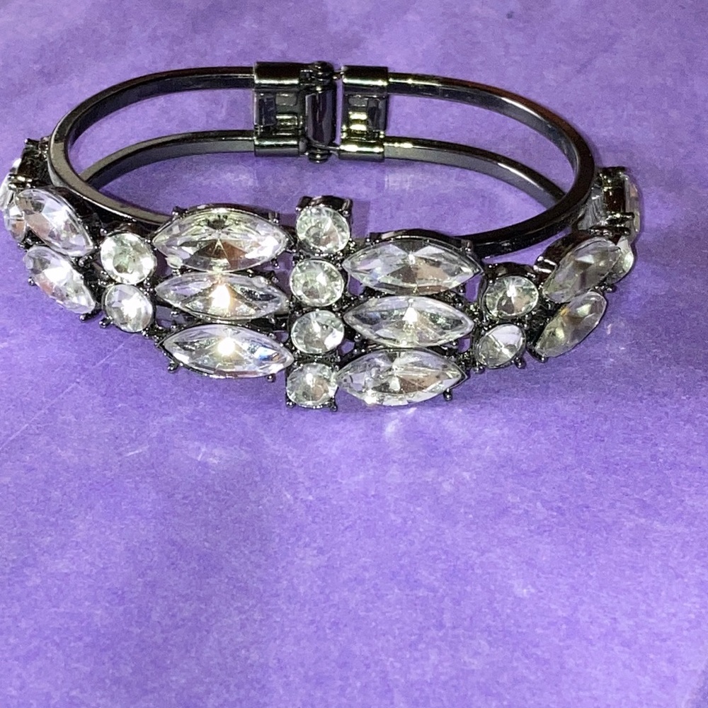Vintage Marquis crystal bracelet